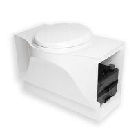 Kassettentrenntoilette Arwinger Austauschmodell für Thetford C400 Fb. Weiß, Schwarz