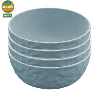 Bol à muesli koziol Club Bowl Lot de 4 Coloris nature flower blue