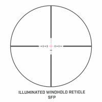 4,5-18x40 AR Optics, SFP ill. Windhold reticle