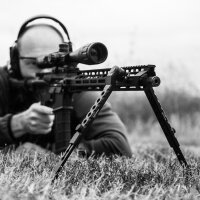 Firefield Scarab Two-Piece M-Lok Bipod, Height 228-304 mm