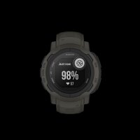 Garmin Smartwatch Instinct 2, schiefergrau, Wechselarmband 22 mm
