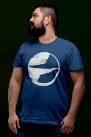 Pulsar T-Shirt (Logo) navy, L