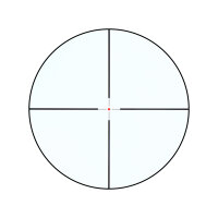 3-9x40 AOEG Barride ill. red and green, dia. 1"