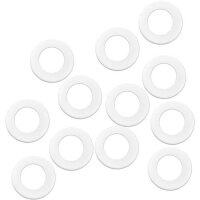 Gunsmith Acc., White Spacers (12/PKG.)