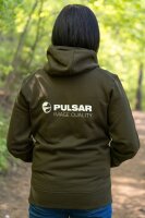 Pulsar Hoodie with Zipper olive, XXXL