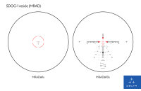1-10x28 Delta Stryker HD SDOG-1 MRAD, FFP