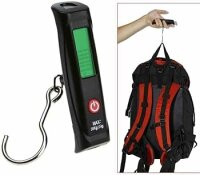 Digitalwaage Kofferwaage mit Haken max. 50kg
