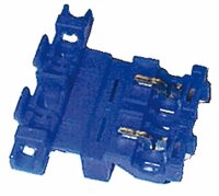 Klemm-Sich.halter f. Flachstecker