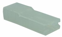 Gehäuse für Flachsteckhülsen blank 6.3