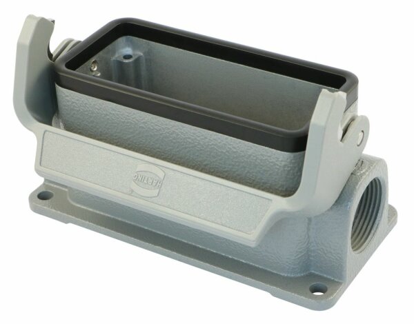 Harting - Han 16B Sockelgehäuse mit Längsbügel