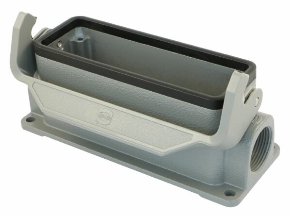 Harting - Han 24B Sockelgehäuse mit Längsbügel