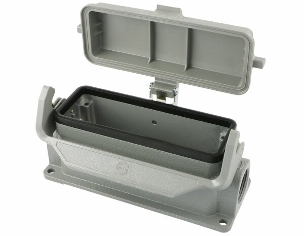 Harting - Han 24B Sockelgehäuse mit Deckel