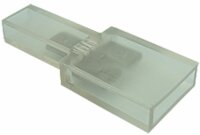 Y-Flachsteckabzweiger isol. 53 mm. 3 x 6.3 mm