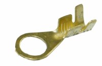 Lochkabelschuhe M6 1.0-2.5 mm2 Messing blank