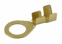Lochkabelschuhe M8, 4.0 - 6.0 mm2, Messing blank