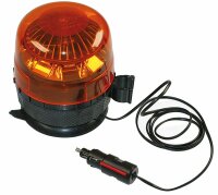 LED-Blitzleuchte Galaxy gelb 12/24 V Magn. rotierendes...