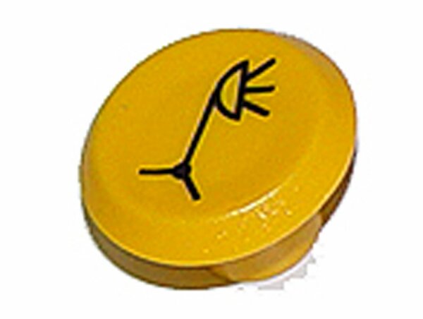 Pneutron Emblem "Arbreitsscheinw. gelb"