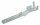 Flachsteckzunge blank mit Nase 2.8 mm