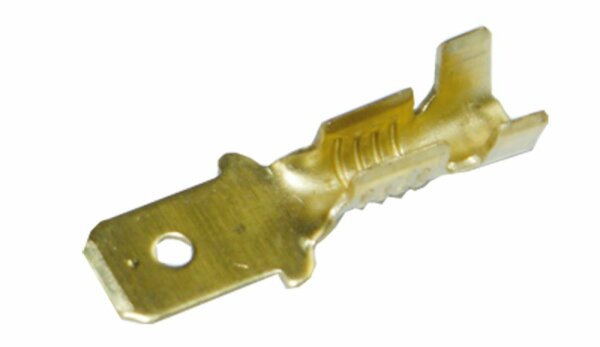 Flachsteckzungen blank 4.8mm