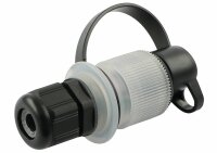 Stecker 3-pol. Typ Cobo m. LED+Sicherung 10A