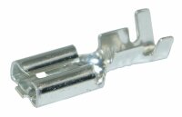 Flachsteckhülsen mit Nase 4.8 mm verzinnt