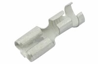 Flachsteckhülsen verzinnt mit Rastnase 6.3mm
