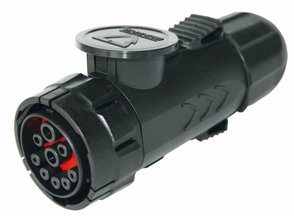 ISOBus-Stecker 9-pol. mit Zugentlastung