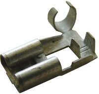 Fahnen-Flachsteckhülsen verzinnt 6.3mm