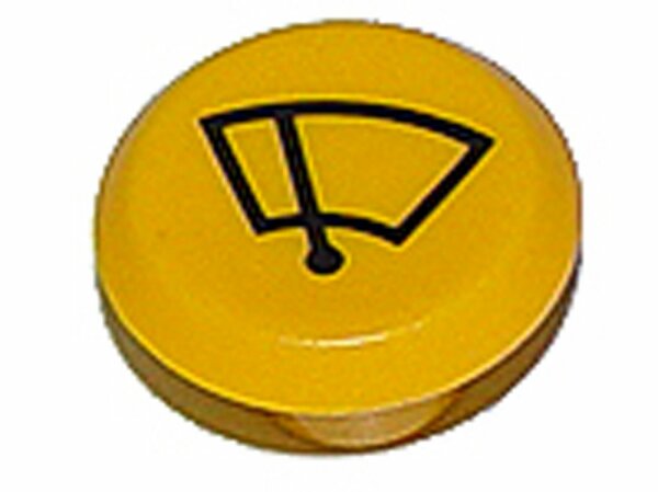 Pneutron Emblem "Scheibenwischer gelb"