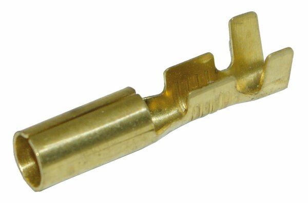 Rundsteckhülsen blank 4mm