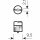 Osram Glassockellampe 12V 5W ULTRALIFE