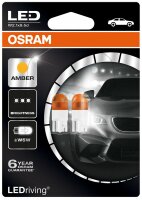OSRAM - 2 Stk. LED-Lampen W2.1x9.5d 12 V gelb
