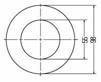 Hella - LED-Schluss-Bremsl. 24V ringförmig