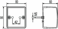 Hella - Rückfahrleuchte W78