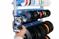 Spulenwagen für Kabelabrollvorrichtung