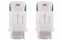 OSRAM - 2 ampoules LED W2.5x16q 12 V rouge