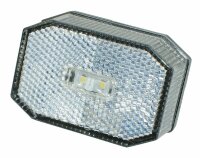 Aspöck FLEXIPOINT I LED-Pos.leuchte weiss 12/24V