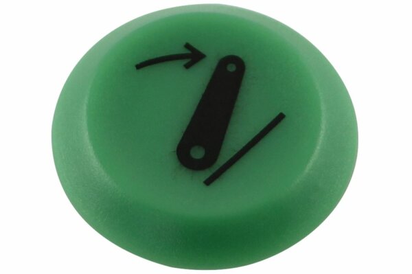 Pneutron emblème «baisser le dispositif de levage vert»