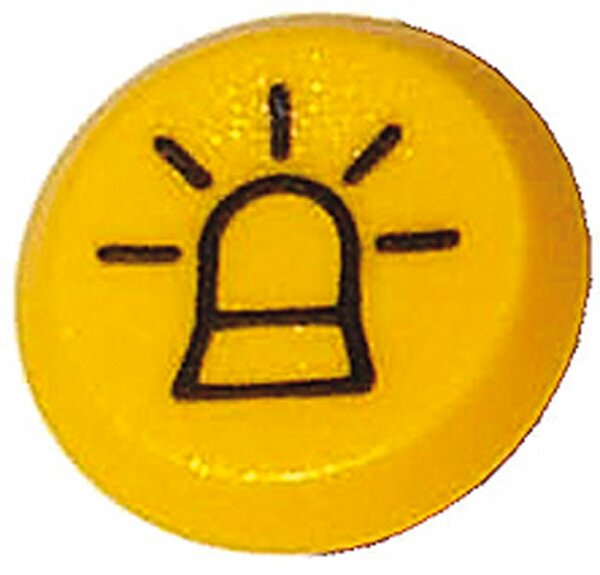 Pneutron Emblème "feu rotatif jaune"