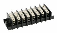 Flachsteckleiste 8-pol mit je 6 Anschlüssen
