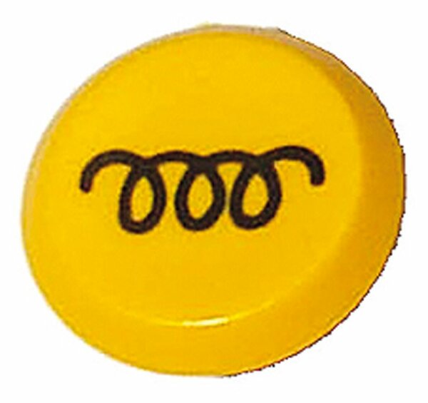 Pneutron Emblème "chauffage jaune"