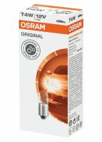 Osram Glühlampe BA9s 12V 4W