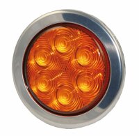 Feu LED clignotant 12/24V G+D à encastrer