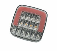 Proplast - LED-Schlussleuchte mit Blinkerausfallkontrolle PRO-SQUARE 12 V