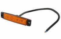 Proplast - LED Seitenmarkierl. gelb PRO-FLAT 12/24V