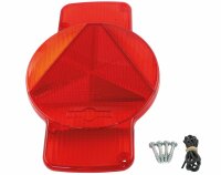 Verre de rechange gauche pour feu arr. Humbaur vertical