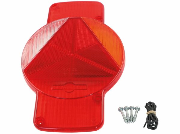 Verre de rechange droite pour feu arr. Humbaur vertical