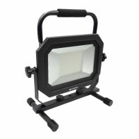 LED-Baustrahler 230 V / 100 W mit Kabel und Halterung