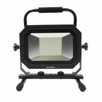 LED-Baustrahler 230 V / 100 W mit Kabel und Halterung