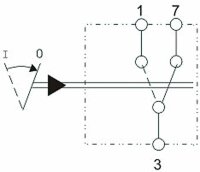 Prise 13 pôles 12V avec 2x interrupteur micro
